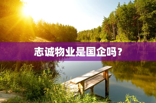 志诚物业是国企吗？