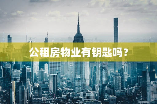 公租房物业有钥匙吗？
