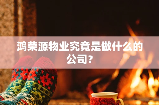 鸿荣源物业究竟是做什么的公司？