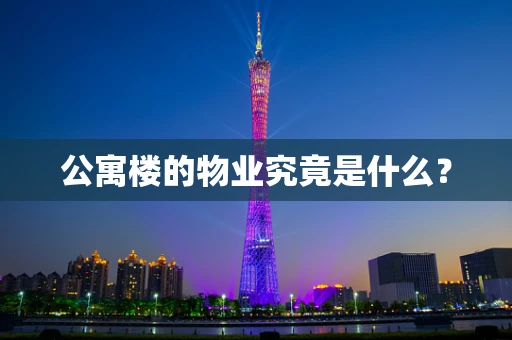 公寓楼的物业究竟是什么？