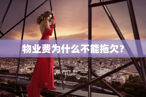 物业费为什么不能拖欠？