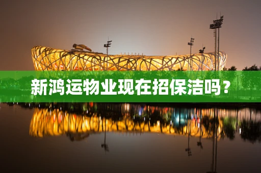 新鸿运物业现在招保洁吗？