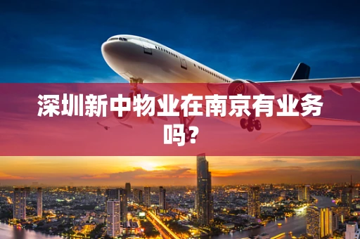 深圳新中物业在南京有业务吗？