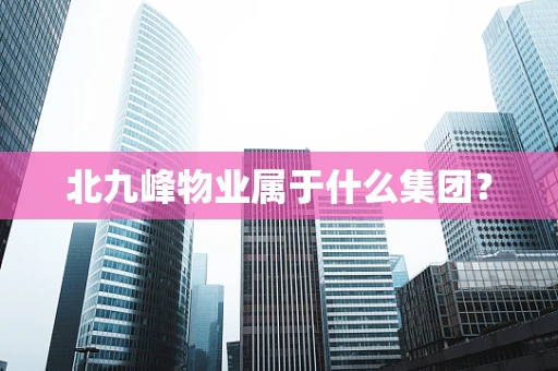北九峰物业属于什么集团？