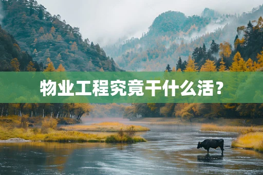 物业工程究竟干什么活？
