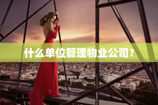 什么单位管理物业公司？