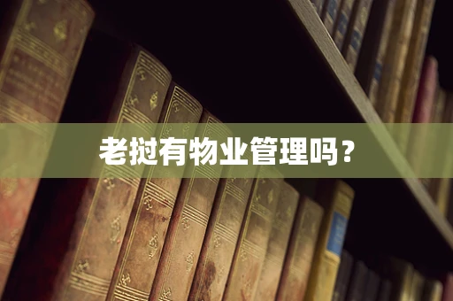 老挝有物业管理吗？