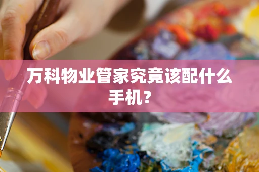 万科物业管家究竟该配什么手机？