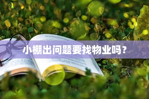 小棚出问题要找物业吗？