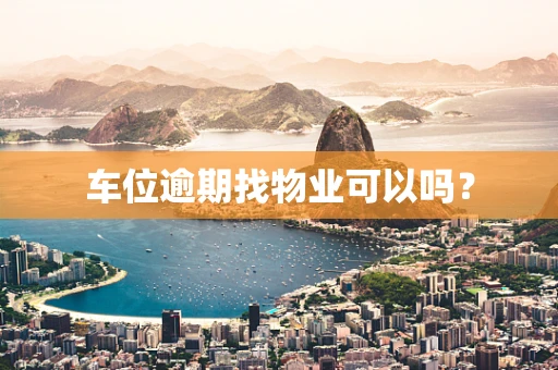车位逾期找物业可以吗？