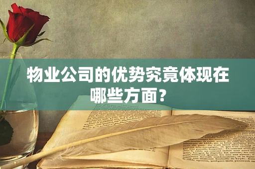 物业公司的优势究竟体现在哪些方面？