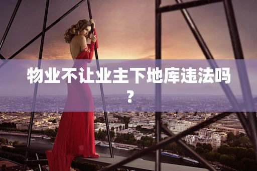 物业不让业主下地库违法吗？