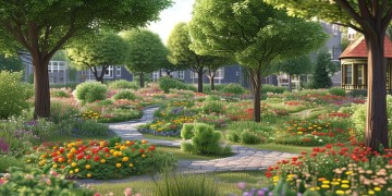 正和家园物业可以进行绿化工作吗？