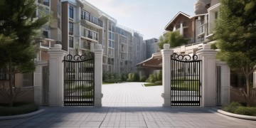 小区大门空岗，物业是否负责？