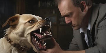 物业咬业主手指，这算犯法吗？