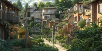 无物业小区包含村吗？