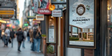 物业上门会携带广告吗？