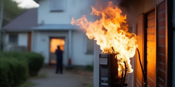 电表着火了，物业会负责修理吗？