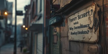物业为什么经常说监控坏了？