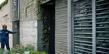 物业在外墙开门算违规吗？