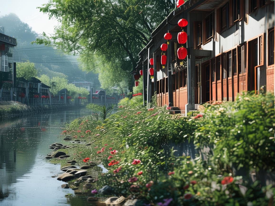 江岸小区物业管事吗？